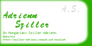 adrienn sziller business card